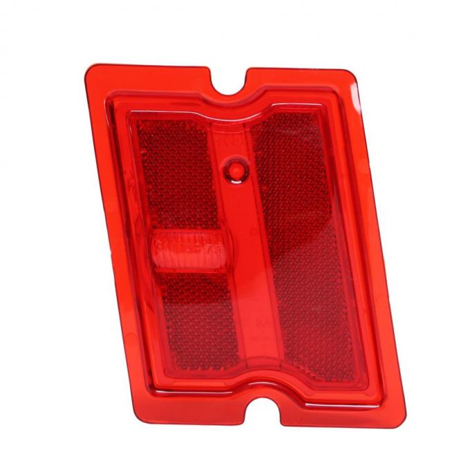 Trim Parts 1973-77 Chevrolet El Camino Passenger Rear Side Red Marker Light Assembly, Each A4895