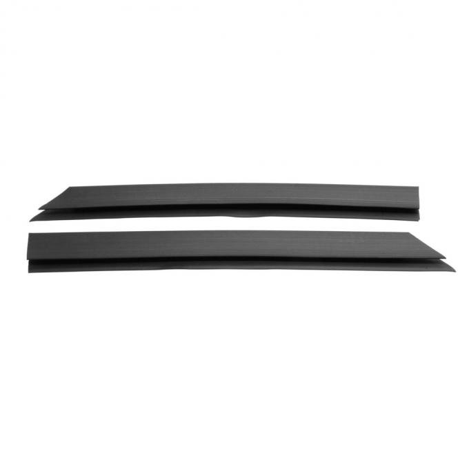 Trim Parts 1964-1965 Pontiac GTO 2-Door Hardtop Rear Package Tray End Trim, Pair 8073