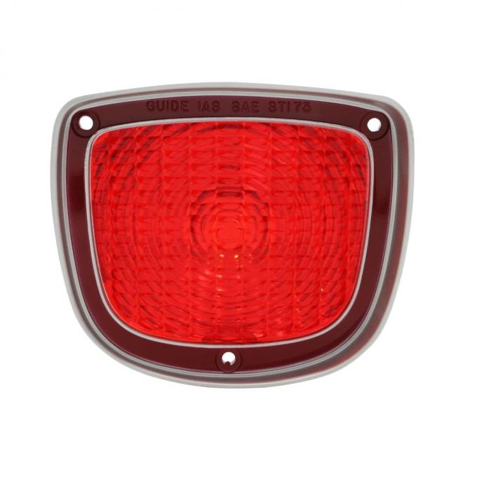 Trim Parts 1973-77 Chevrolet Chevelle Wagon Drivers Side Tail Light Lens, Each A4874A