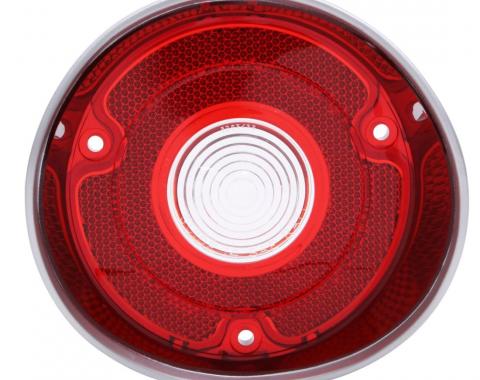 Trim Parts 1971 Chevrolet Chevelle Drivers Side Backup Light Lens W/O Trim, Each A4420