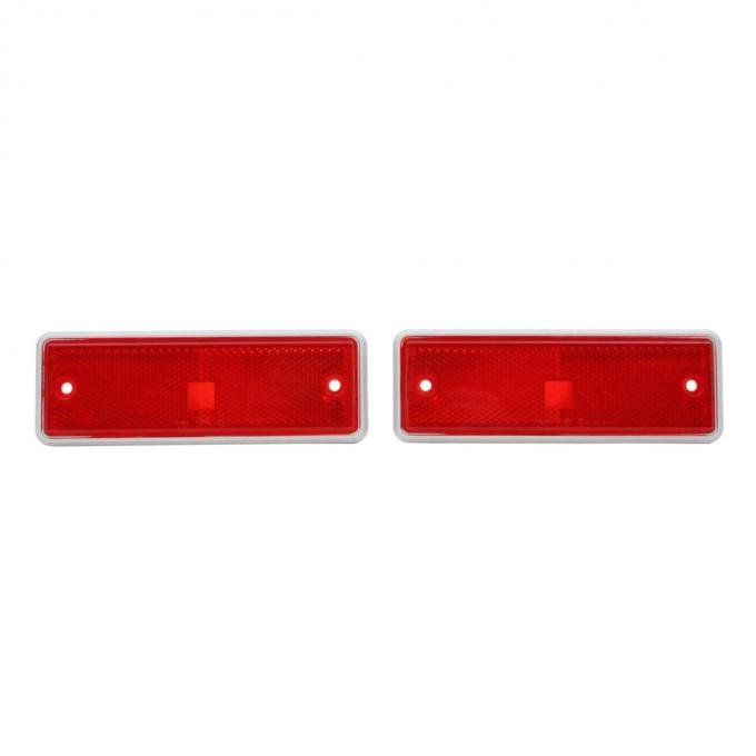 Trim Parts 1978-87 Chevrolet El Camino Left & Right Rear Side Marker Light Assembly, Pair A4898