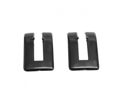 Trim Parts 1964-1967 Chevy Truck/ Chevelle Station Wagon Tailgate Hinge Escutcheon, Pair 4818