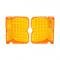 Trim Parts 1972 Chevrolet Chevelle Amber Parking Light Lens, Pair A4300