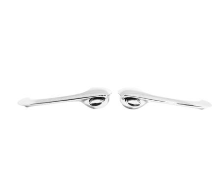 Trim Parts 1966-67 Chevrolet Chevelle Rear Outside Door Handle Assemblies, Pair 4157