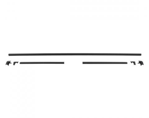 Trim Parts 1964-65 Chevrolet Chevelle 2-Door Hardtop 7-Piece Rear Window Trim Set 4171