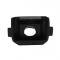 Trim Parts 1968-76 Chevrolet Corvette Black Rear View Mirror Bracket Cover, Each 5226
