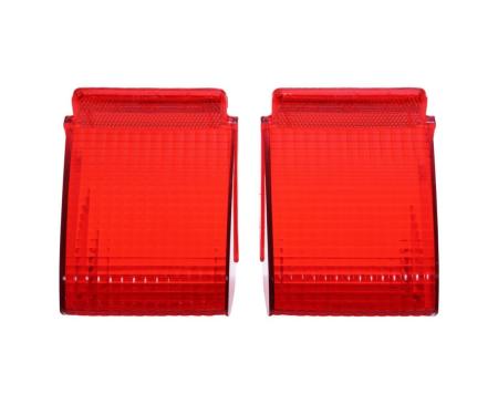 Trim Parts 1967 Chevrolet Chevelle Tail Light Lens, Pair A4215
