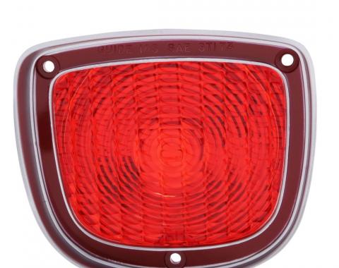 Trim Parts 1973-77 Chevrolet Chevelle Wagon Passenger Side Tail Light Lens, Each A4874