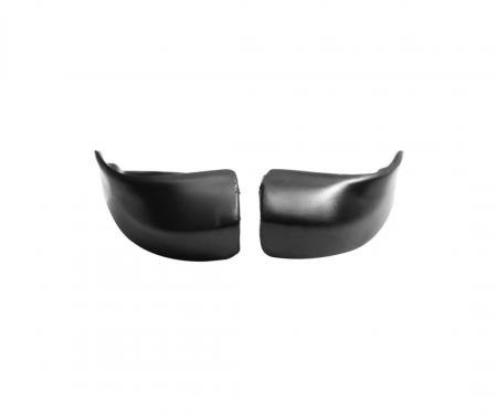 Trim Parts 1964-65 Chevelle/Pontiac GTO/Caprice Convertible Black Windlace End Caps, Each 4176