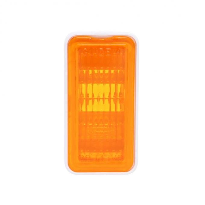 Trim Parts 1969 GM Full Size Car/El Camino Amber Front Marker Light Assembly, Each A3071
