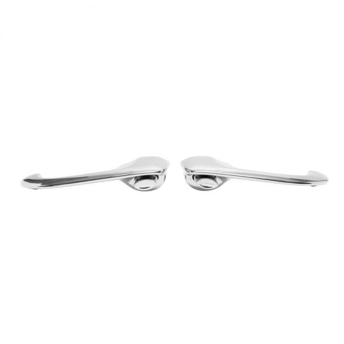 Trim Parts 1968-72 Oldsmobile Cutlass/442 2-Door Outside Door Handle Assemblies, Pair 7610