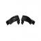 Trim Parts 1964-65 Chevelle/Pontiac GTO/Caprice Convertible Black Windlace End Caps, Each 4176