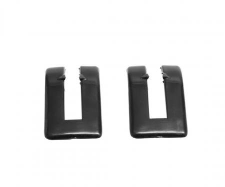 Trim Parts 1964-1967 Chevy Truck/ Chevelle Station Wagon Tailgate Hinge Escutcheon, Pair 4818