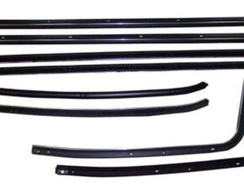 Metro Moulded Parts Window Sweeper Kit Fits 70-72 Skylark 2 Door Hardtop. 8 Piece Set WC 1700-21
