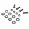 AMD Front Bumper Bracket Hardware, 70-72 Chevelle X107-3470-S
