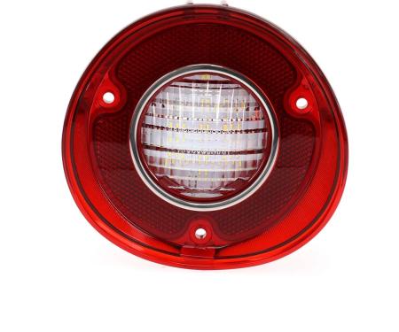 AMD Back-Up Lamp, 34 White LED, Stainless Bezel, LH, 72 Chevelle X955-3472-DL