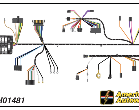 American Autowire 1970 Chevrolet Dash Harness CH01481