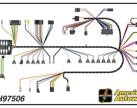 American Autowire 1969 Chevrolet Dash Harness CH97506