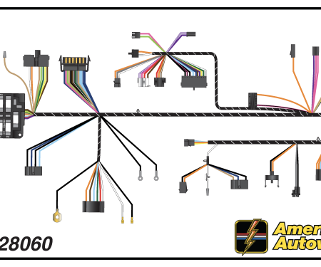 American Autowire 1972 Chevrolet Dash Harness CH28060