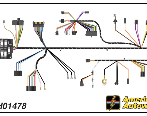 American Autowire 1970 Chevrolet Dash Harness CH01478