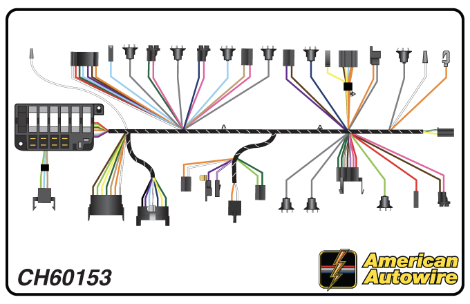 American Autowire 1966 Chevrolet Dash Harness CH60153