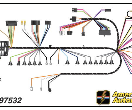 American Autowire 1969 Chevrolet Dash Harness CH97532