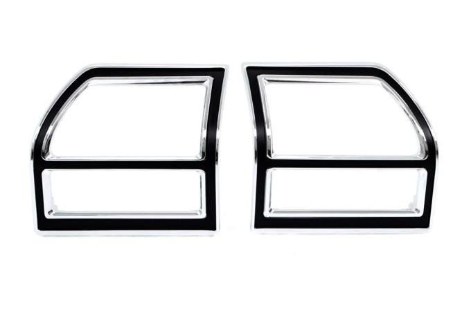 AMD Taillight Bezels, LH-RH Pair, 69 Chevelle (Except Wagon) X953-3469-P