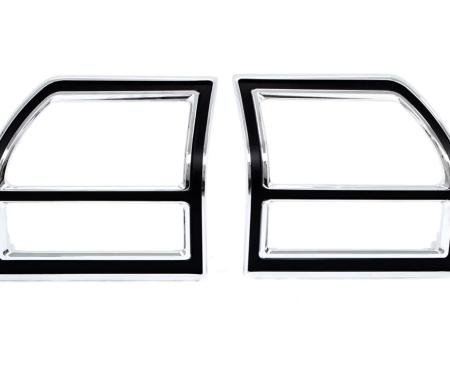 AMD Taillight Bezels, LH-RH Pair, 69 Chevelle (Except Wagon) X953-3469-P
