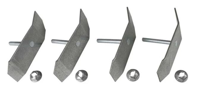 AMD Tailgate Molding Clips, 4 Piece Kit, 64-67 El Camino P-CL5109