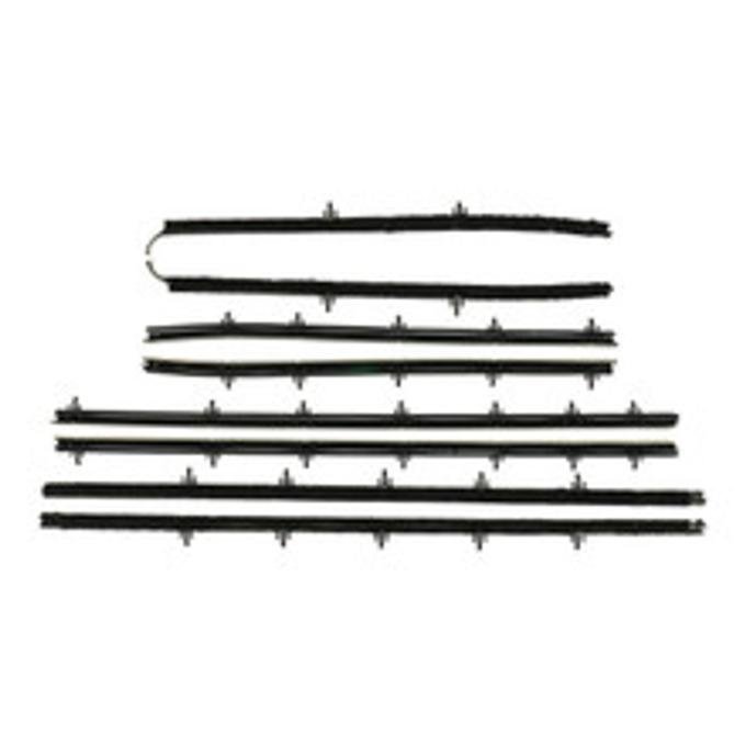 Metro Moulded Parts Window Sweeper Kit. Fits 66-97 Skylark 2 Door Hardtop. 8 Pc WC 1700-14