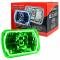 Oracle Lighting Pre-Installed Lights 7x6 in. Sealed Beam, Green 6908-004