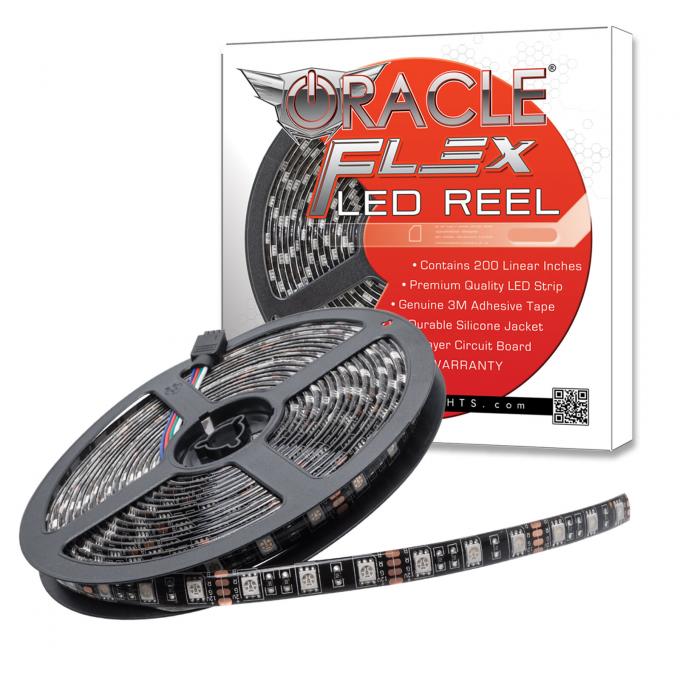 Oracle Lighting Exterior Black Flex LED Spool, White 4223-001