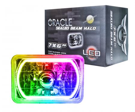 Oracle Lighting Pre-Installed Lights 7x6 in. Sealed Beam, ColorSHIFT 6908-333