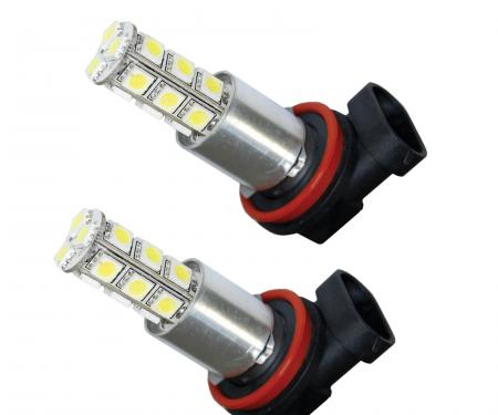 Oracle Lighting H11 18 LED Bulbs, White, Pair 3602-001