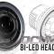 Oracle Lighting Oculus 7" Bi-LED Projector Headlights for Jeep Wrangler JK 5876-001