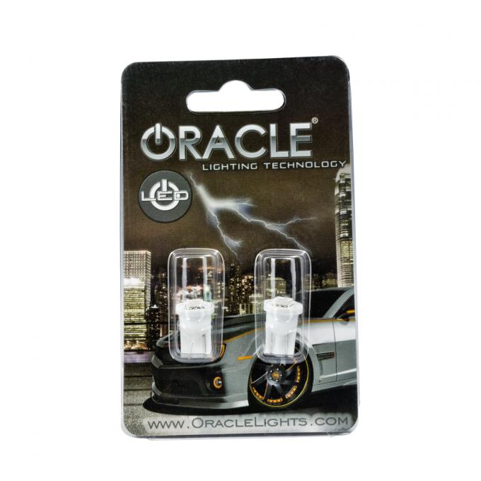 Oracle Lighting T10 1 LED 3-Chip SMD Bulbs, Red, Pair 4806-003