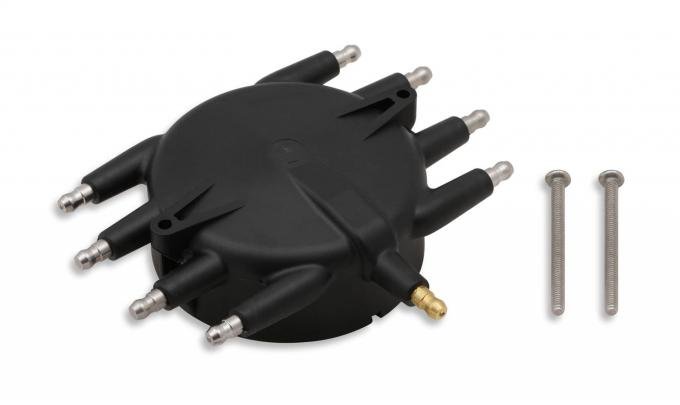 MSD Crab Style Distributor Cap, Black 85413