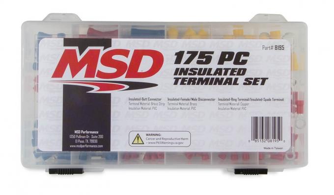 MSD Insulated Terminal Connector Kit 8195