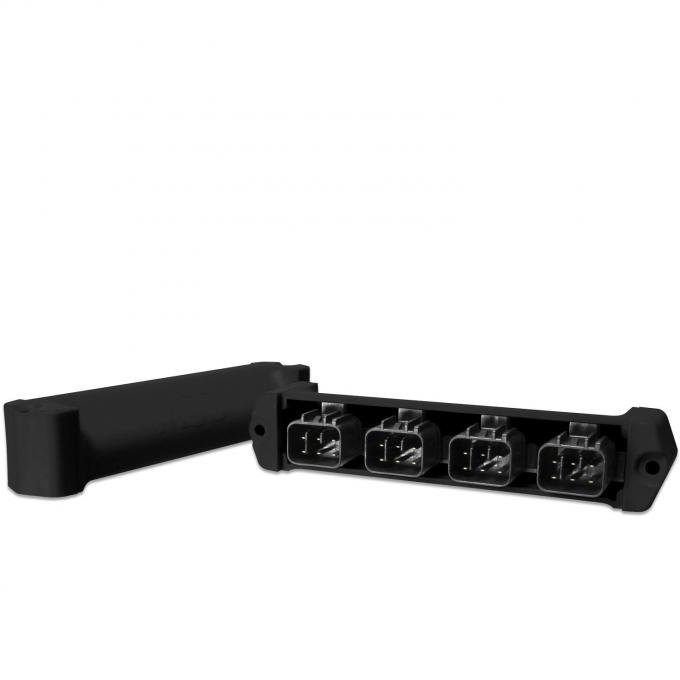 MSD Power Grid 4-Connector Hub, Black Housing 77403