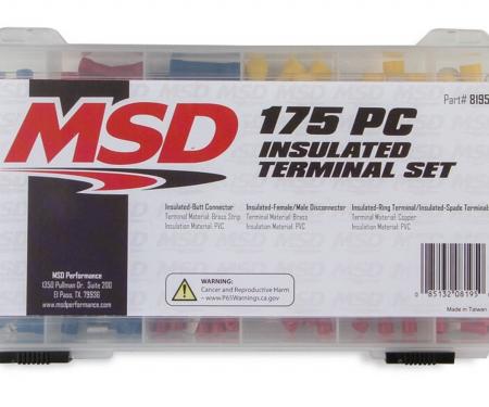 MSD Insulated Terminal Connector Kit 8195