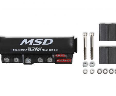 MSD High Current Relay Block 75643-HC