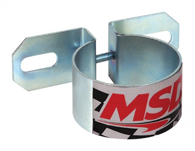 MSD Ignition Coil Bracket (Canister Style), Horizontal Mounting GM Coils 8213
