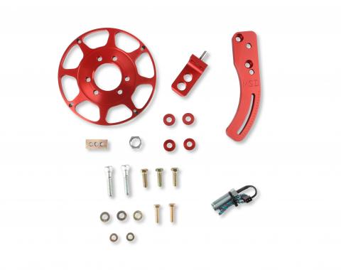 MSD Crank Trigger Wheel Kit, Flying Magnet, BBC, 8 In. 8620