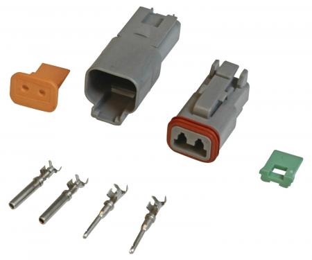 MSD Deutsch Connector, 2-Pin, 16-18 Gauge 8183