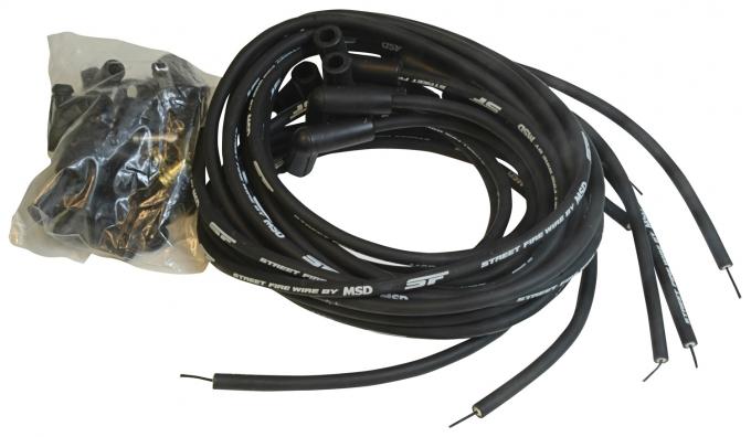 MSD Street Fire™ Spark Plug Wire Set 5552 8 CYL, HEI/ 90°, UNIVERSAL