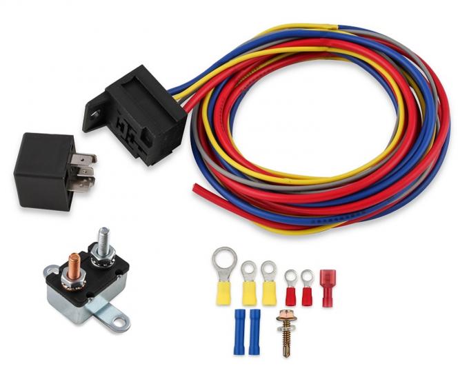 MSD Electric Water Pump Harness And Relay Kit 89619