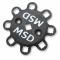 MSD Chevy V8 w/Internal Module Distributor and Black Cap 83605