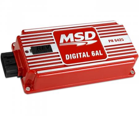 MSD Digital 6AL Ignition Control, Red 6425