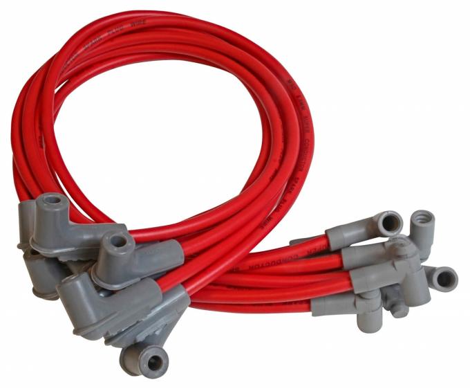 MSD Super Conductor Spark Plug Wire Set, Big Block Chevy for Use with HEI Tower Cap 35609
