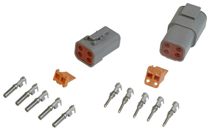 MSD Deutsch Connector, 4-Pin, 12-14 Gauge 8187